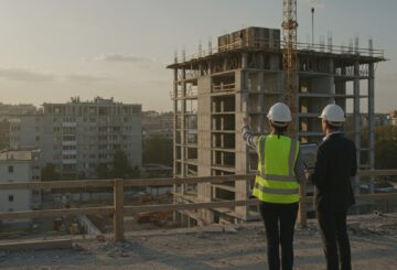 בניין מגורים משופץ ומחוזק במסגרת פרויקט תמ"א 38.